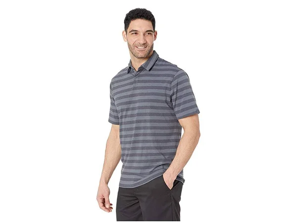 Under Armour Mens Charged Cotton Scramble Stripe Polo Shirt