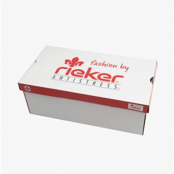 Rieker 58821 Ladies Leather Casual Shoes Blue: EU 40