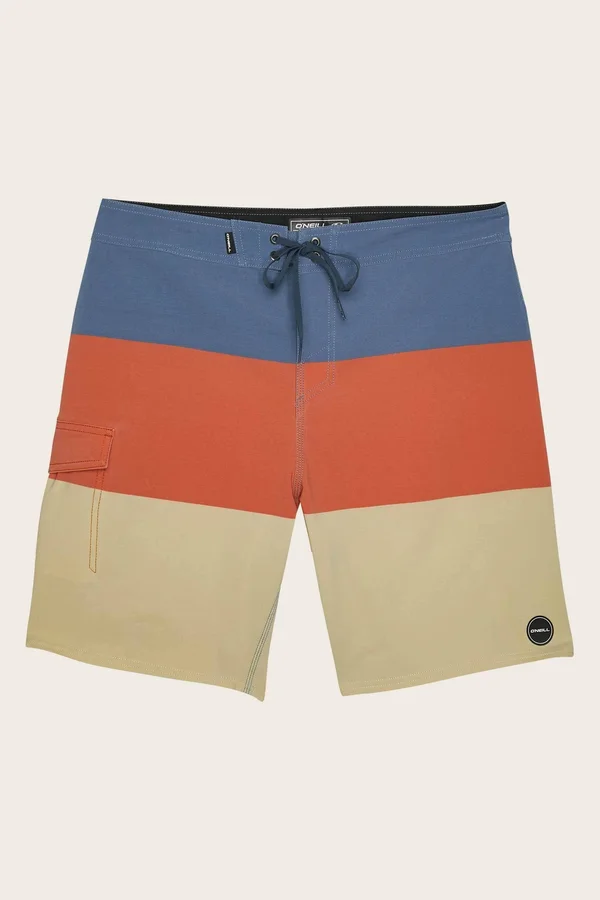 O&Neill Hyperfreak Blockade 19x22 Boardshorts Men's Orange, 40