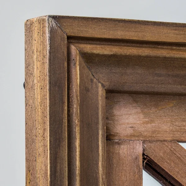 Rustic Window Pane Wall Vanity Mirror