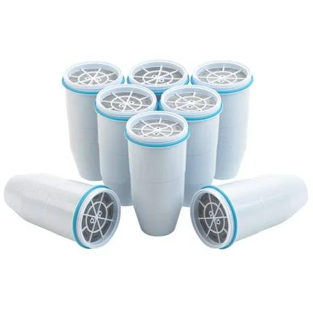 Zero Water 5 Stage Dual Ion Exchange Replacement Pitcher Filter ZR-008 (8 Pack)