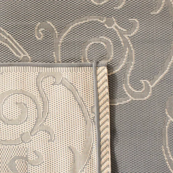 Safavieh Courtyard Grey - Natural Outdoor Area Rug - CY2665-3606 - 8& x 11&