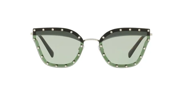 Valentino VA2028 3006/2 Silver Women Sunglasses