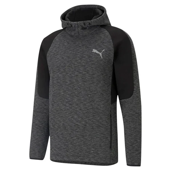 Puma Evostripe Hoodie Grey Charcoal Black - XL