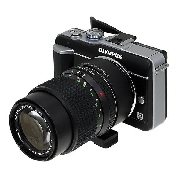 Fotodiox MD MFT P Pro Lens Mount Adapter Minolta Rokkor SLR Lens to Micro Four Thirds Mount Mirrorless Camera Body