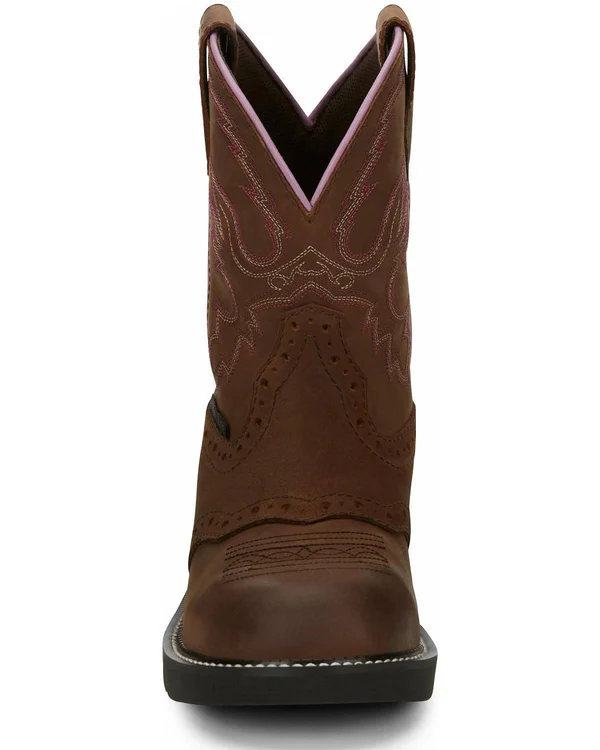 Justin Women's Wanette Western Work Boots - Steel Toe