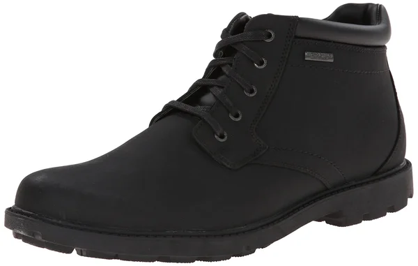 Rockport Storm Surge Plain Toe Boot 14 Men's Black