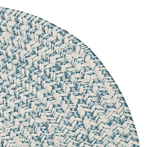 Colonial Mills Howell Tweed Green Rug - 7 ft Round