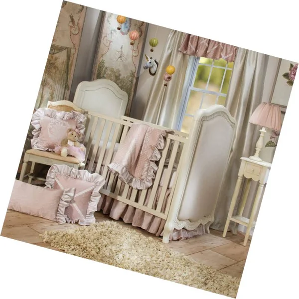 Glenna Jean Angelica 3-Piece Crib Bedding Set Pink