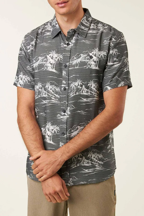 Jack O&Neill Island Time Shirt Men's Graphite - L