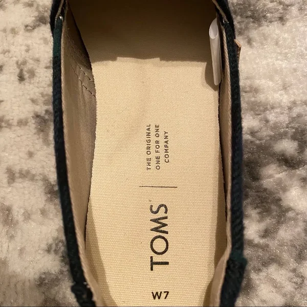 Toms Women's Seasonal Classic Alpargata, Size: 7, Spruce Plaid