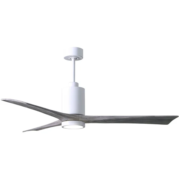 Patricia Ceiling Fan with Light by Matthews Fan Company, Textured Bronze, PA3-TB-BW-52