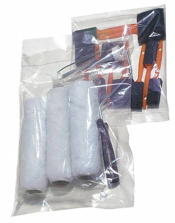 Elkay 5DHC4 Open Poly Bag, 2 mil, Clear