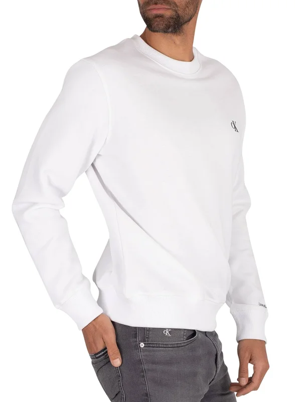 Calvin Klein Jeans Essential Sweatshirt White