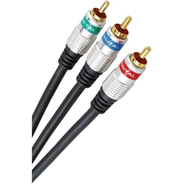 Digital Component Video Cable, 50ft - Black