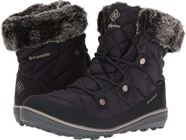 Columbia Women's Heavenly Omni-Heat Minx Shorty Boots - Black/Kettle, 7.5