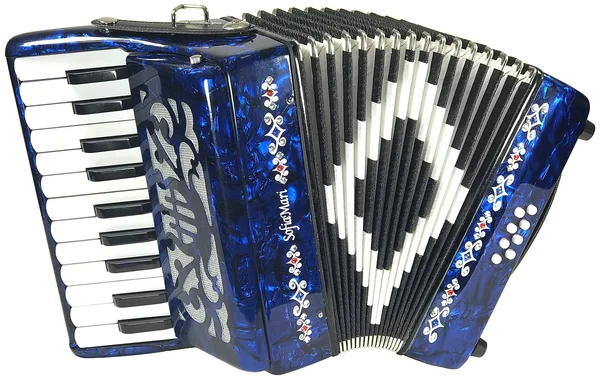 Sofiamari Mini Traveler Accordion in Dark Blue Pearl - Size: 2208 in