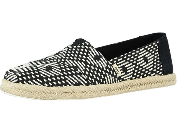 Women's Toms Alpargata Slip-On - Size 11 M - Black