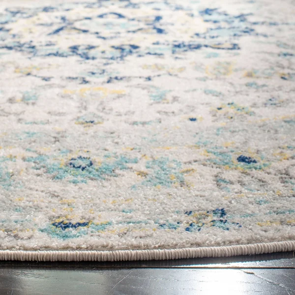 Safavieh Madison MAD155M 2&3x22 x 10&0x22 Runner Ivory - Blue Area Rug