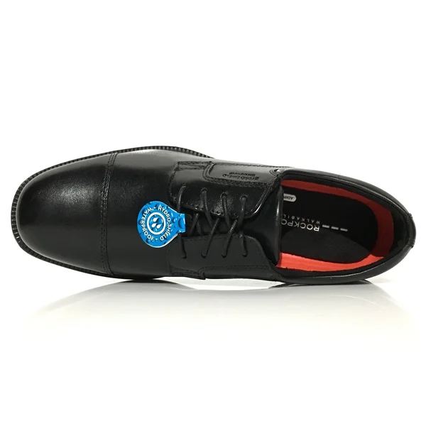 Rockport Men's Essential Details Waterproof Cap Toe, Size: 14 M, Black