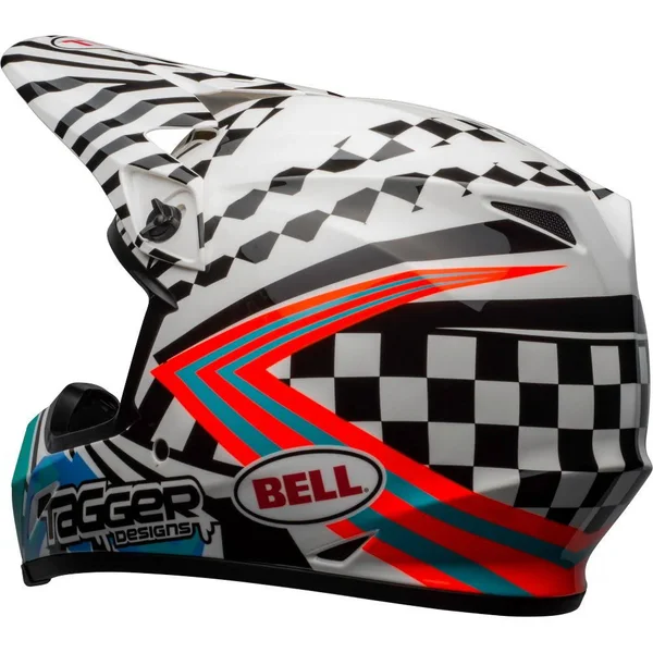 Bell MX-9 MIPS Tagger Check Me Out Helmet
