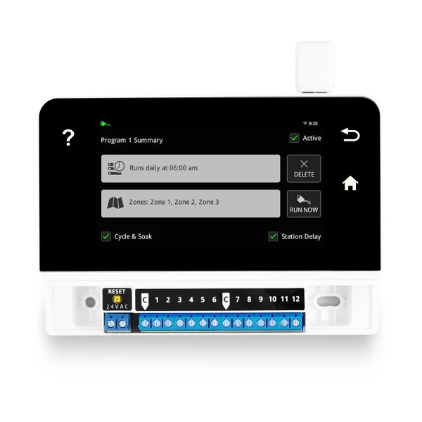 Rainmachine Touch HD-12 Cloud Independent Smart WI Fi Irrigation Controller, 6" x 1" x 4"