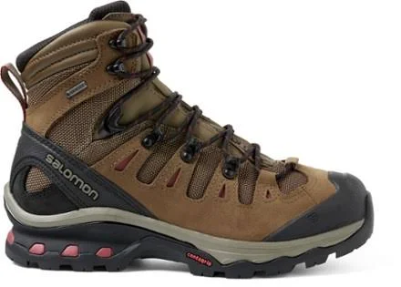 Salomon Quest 4D 3 GTX Women Hiking Shoes - Teak, Size 5