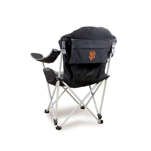 Picnic Time San Francisco Giants Reclining Camp Chair - Black