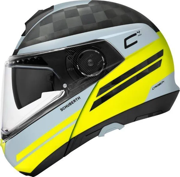 Schuberth - Helmet C4 Pro Carbon Tempest Yellow - Size S