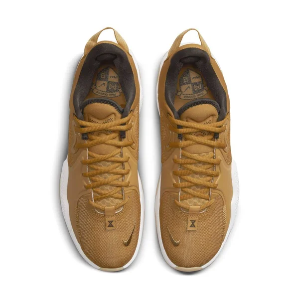 Nike PG 5 Basketball Shoes in Brown/Wheat Size 17.0