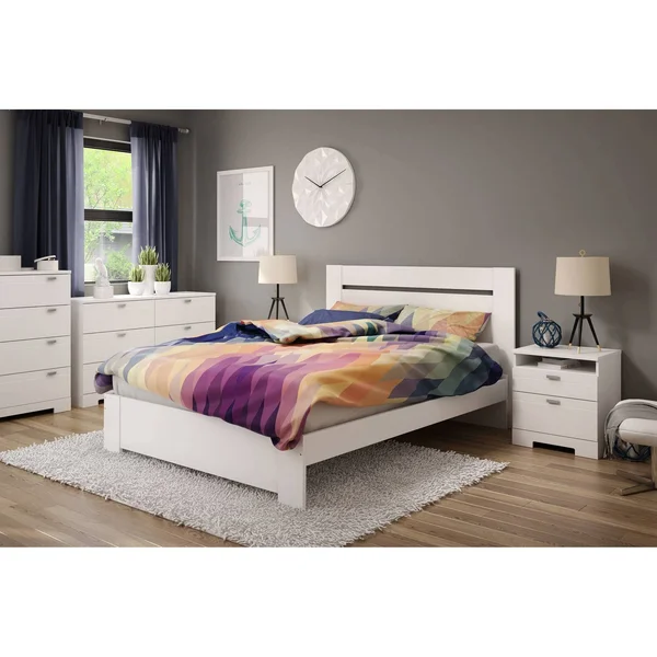 South Shore Reevo 4-Drawer Chest - White