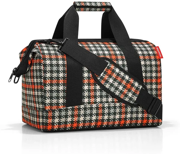Reisenthel Allrounder M Glencheck Red Sporttasche - 40 cm, 18L, Glencheck Red