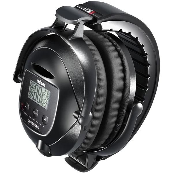 XP Deus WS5 Full Sized Wireless Headphones with Detachable Control Display