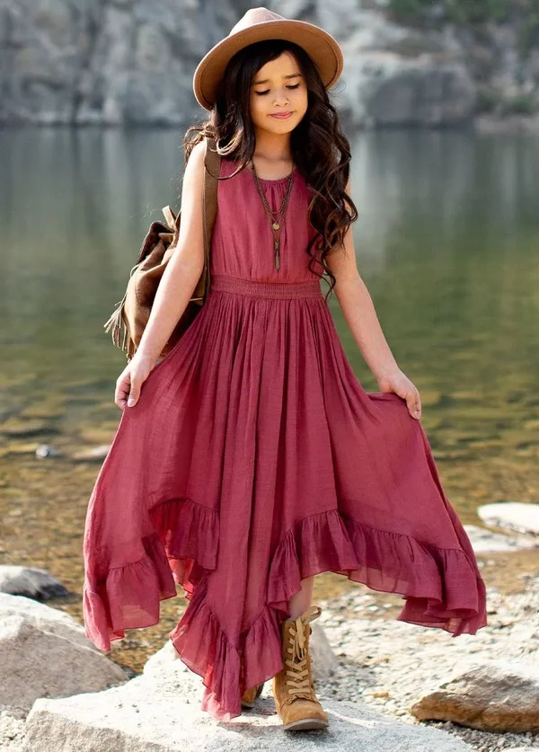 *New* Gemma Maxi Dress in Mesa Rose