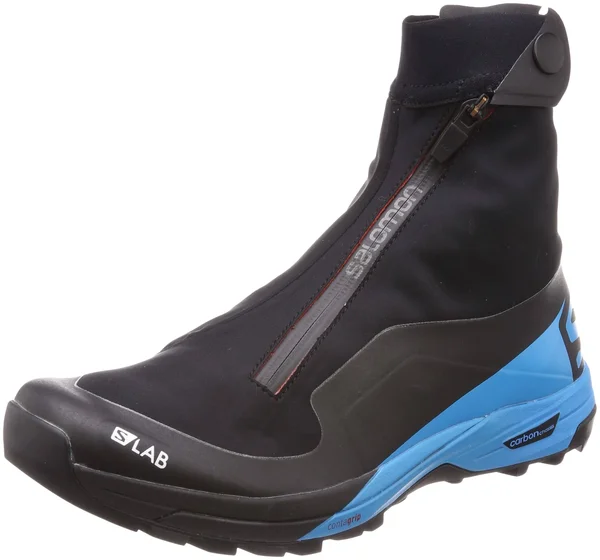 Salomon S/Lab XA Alpine 2 Shoe - 6.5 - Black - Transcend Blue, Racing Red