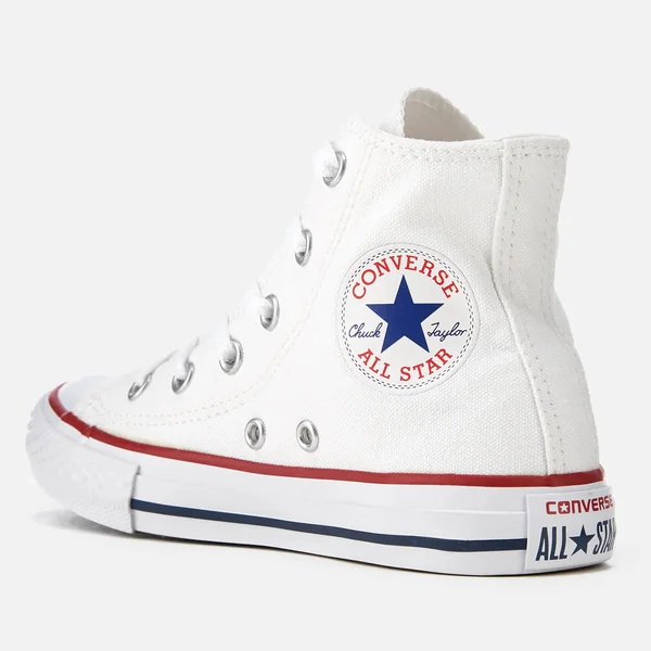 Converse Chuck Taylor All Stars Hi Kids Shoe - White