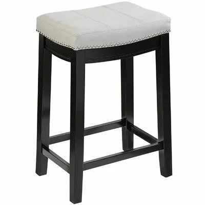 Fregoso Bar & Counter Stool Gracie Oaks Seat Height: Counter Stool (26x22 Seat Height), Upholstery: Gray