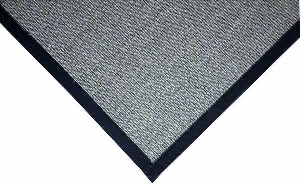 Dean Island Gray/Black Natural Sisal Hall/Entrance/Landing Slip Resistant Carpet Runner Rug 29x22x12&