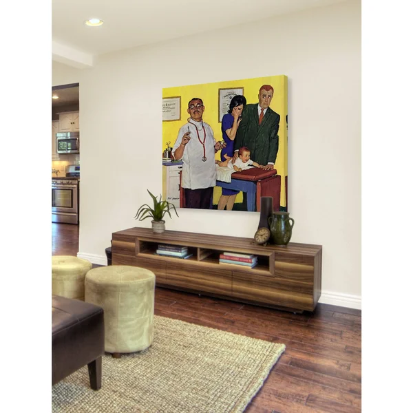 Marmont Hill Babys First Shot Richard SARGENT Painting Print on Canvas 24 x 24
