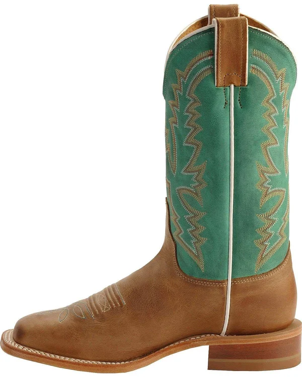 Women's Bent Rail Western Justin Boots - Turquoise