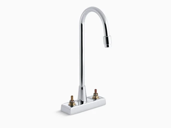 KOHLER K-7305-KE-CP Triton Centerset Lavatory Faucet, Polished Chrome