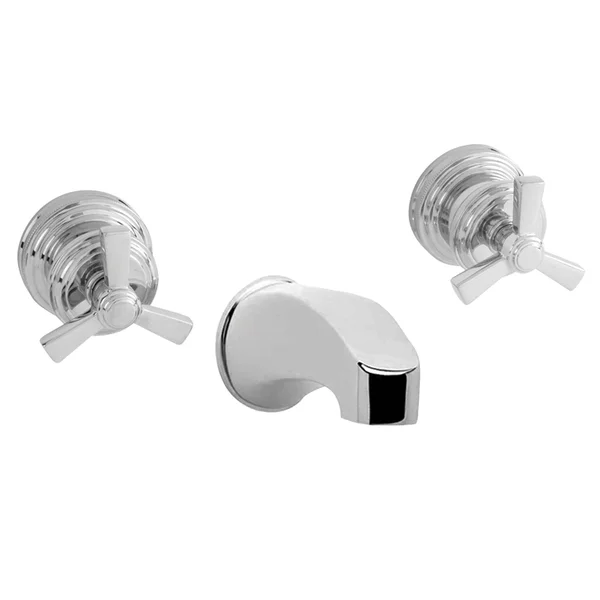 Newport Brass 3-1605/15S Miro Wall Mount Tub Faucet Satin Nickel
