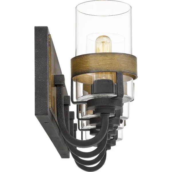 Quoizel FIN8634AWN Finch Bath Light, Aged Walnut