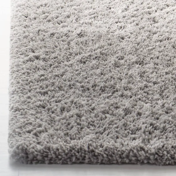 Safavieh Fontana Shag Solid Grey Rug - 2&3x22 x 8& Runner - Gray