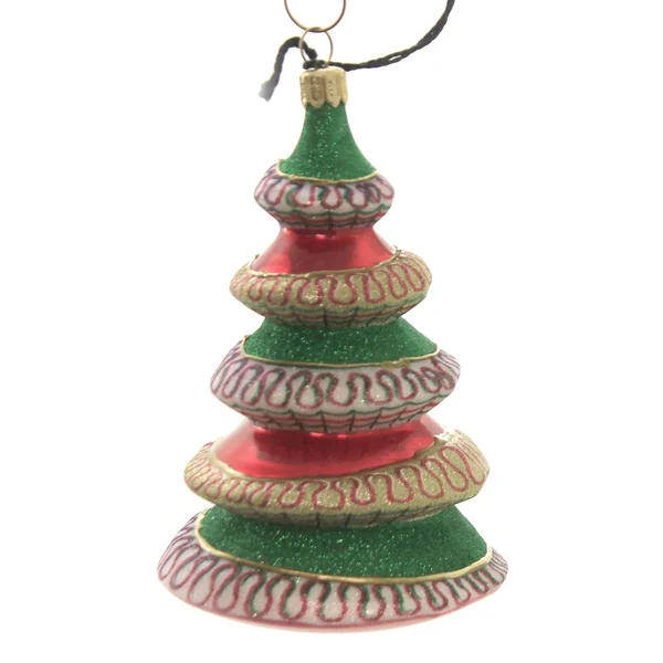 Joy to The World Glitterazzi Ribbon Candy Tree Ornament
