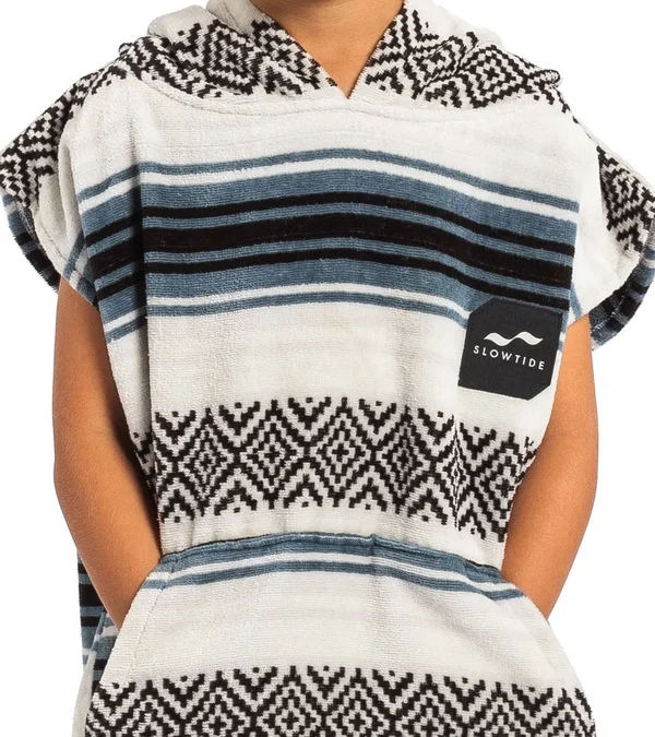 Slowtide - Kids Oso Poncho White
