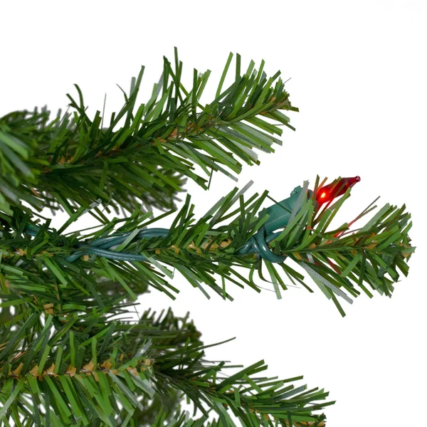 Northlight 7.5& Pre-Lit Canadian Pine Artificial Pencil Christmas Tree - Multi Lights