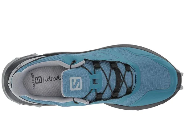 Salomon Women's Supercross Shoes Mallard Blue - Black, Monument 10.5