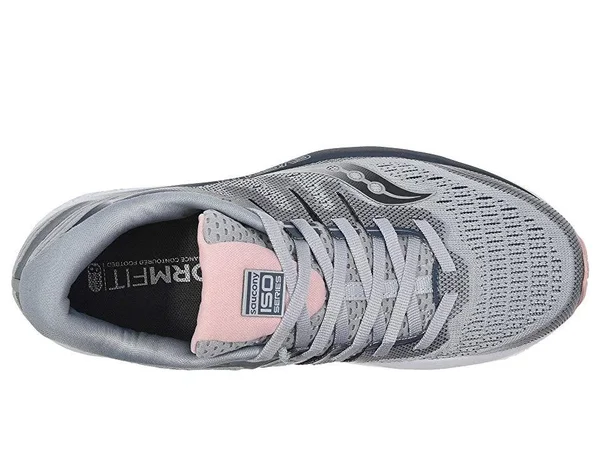 Women's Saucony Guide ISO 2 - Grey/Blush - (Size 6)