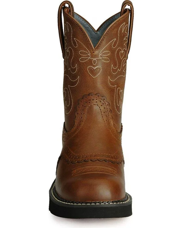 Ariat Womens Fatbaby Saddle - Russet Rebel